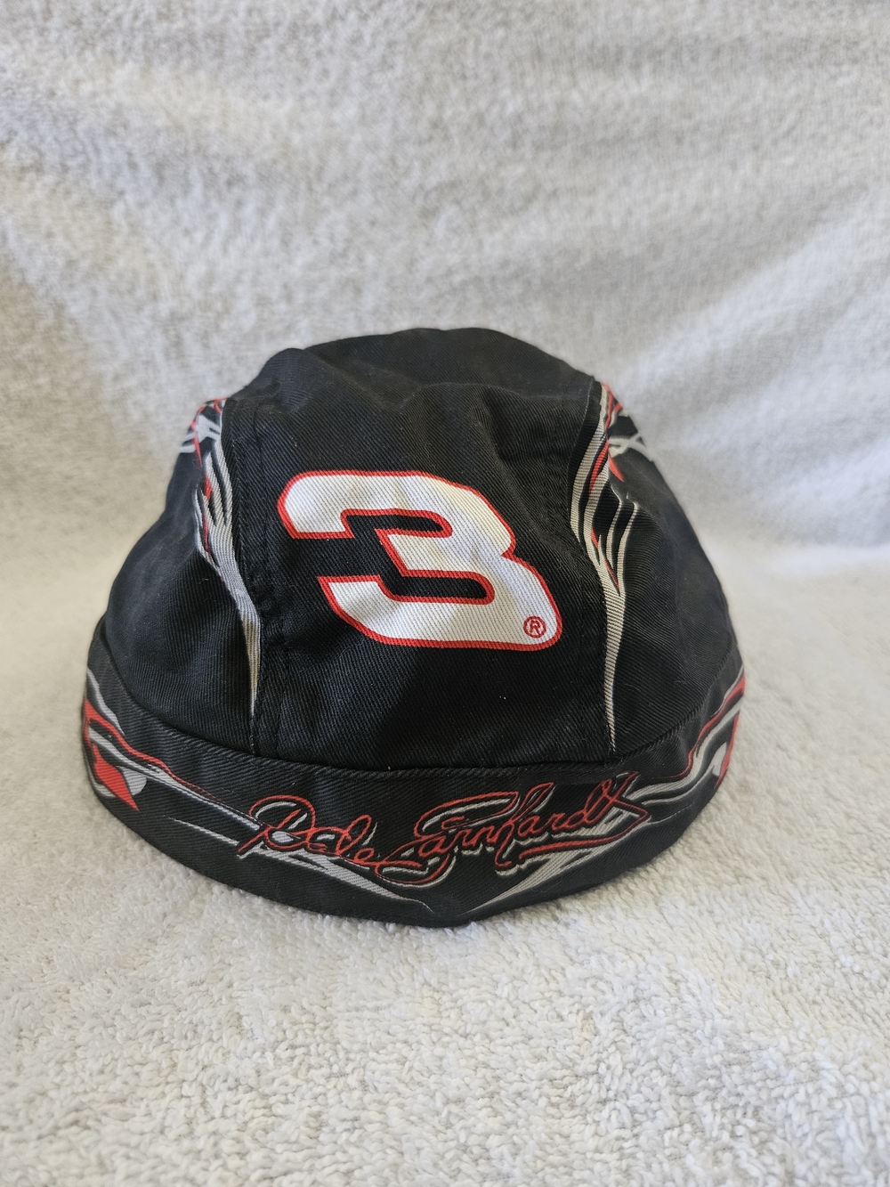 Vintage Dale Earnhardt #3 Biker Head Wrap Chase Authentics Skull Cap NASCAR